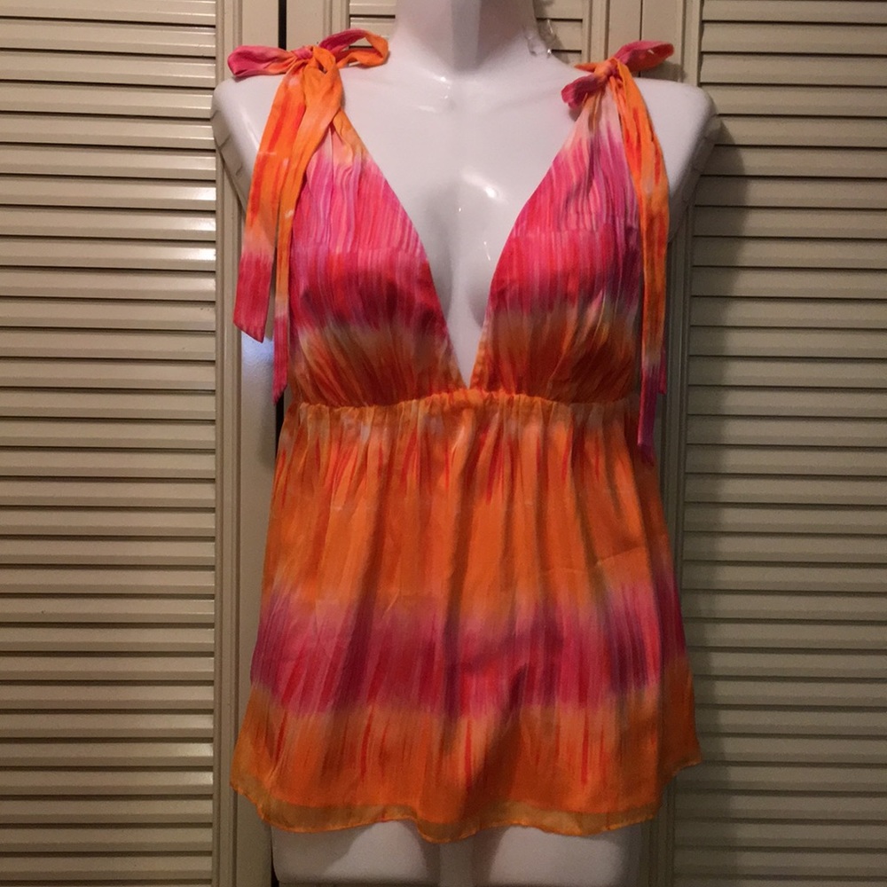 Alice + Olivia silk top - size small